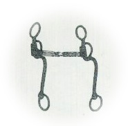 Black Steel Snaffle