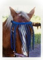 Browband Fly Screen with Slide Buckle