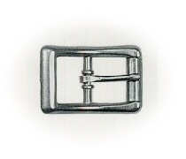 Center Bar Buckle with Loose Roller