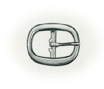 Swedge Buckle with Center Bar