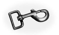 Bolt Snap with Square Swivel Eye