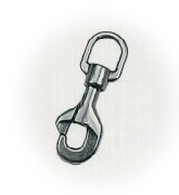 Strap Eye Swivel Bolt Snap